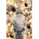 Wysoka Figurka Świąteczna Mikołaj 82 cm Clayre & Eef