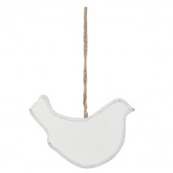 Drewniana Zawieszka Ptaszek