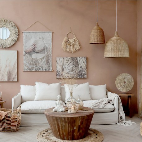 Metalowy Stolik Kawowy Chic Antique z Ażurowym Blatem