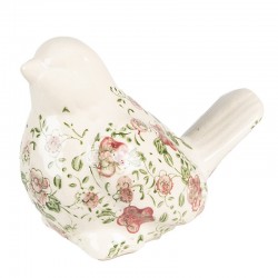 Ceramiczny Ptaszek w Kwiaty Clayre & Eef