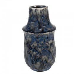 Niebieski Wazon Ceramiczny B Clayre & Eef