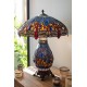 Stołowa Lampa Tiffany Duża Clayre & Eef