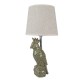Ceramiczna Lampa Stołowa Papuga Clayre & Eef