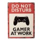 Metalowa Tabliczka Vintage Gamer Clayre & Eef
