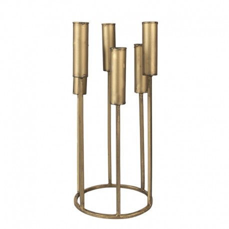 Metalowy Świecznik Na Sześć Świeczek Clayre & Eef