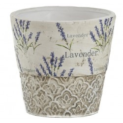Osłonki Na Doniczki z Lawendą 1