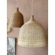 Rattanowa Lampa Boho Chic Antique C