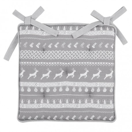 Świąteczne Poduszki Na Krzesła z Reniferami Clayre & Eef