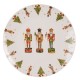 Porcelanowy Talerz Świąteczny Clayre & Eef