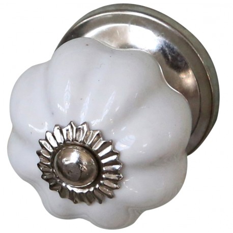 Białe Gałki Do Mebli