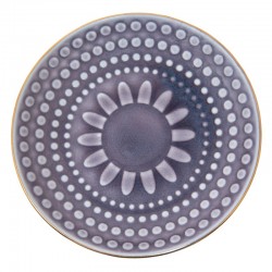 Ceramiczny Talerzyk Fioletowy Clayre & Eef
