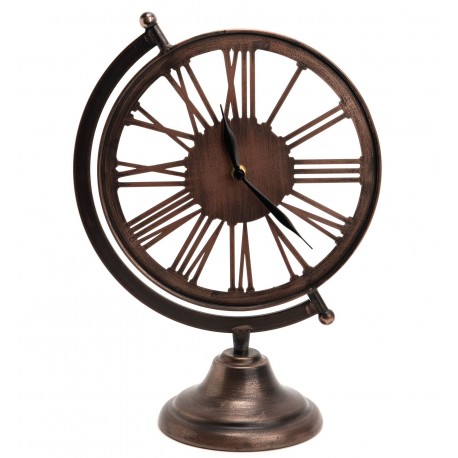 Zegar Stołowy Industrialny Metalowy C