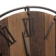 Zegar Industrialny Drewniany