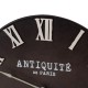 Duży Zegar Prowansalski Brązowy 92 cm