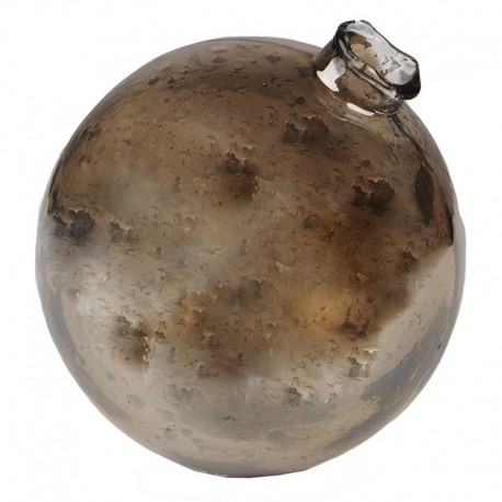 Szklany Wazonik Kula Brązowy C Clayre & Eef