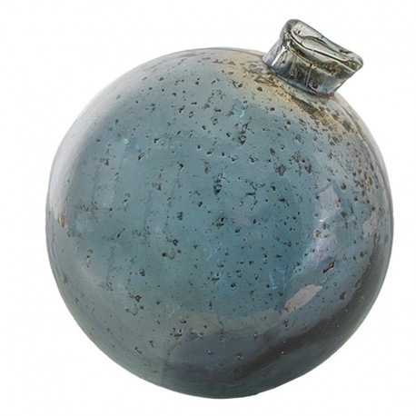 Szklany Wazonik Kula Niebieski C Clayre & Eef