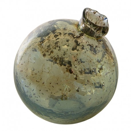 Szklany Wazonik Kula Zielony A Clayre & Eef