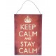Obrazki Metalowe Keep Calm