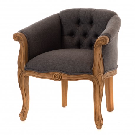 Fotel Prowansalski Akacja Szary G