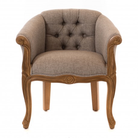 Fotel Prowansalski Akacja Szary H