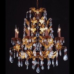Żyrandol z Kryształkami Duży H Clayre & Eef