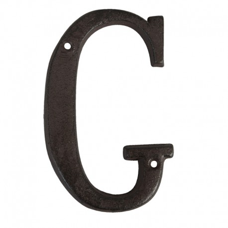 Dekoracja Ścienna Litera G Metalowa Clayre & Eef