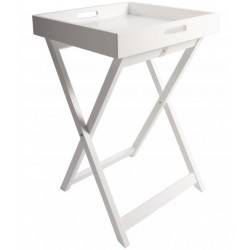 Stolik Taca Biały