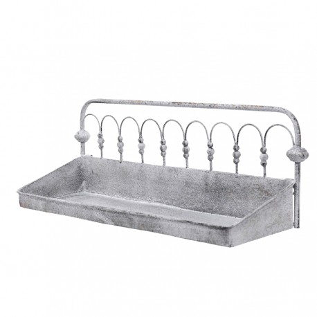 Metalowa Półka w Stylu Prowansalska Clayre & Eef