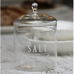 Szklany Pojemnik Chic Antique Na Sól
