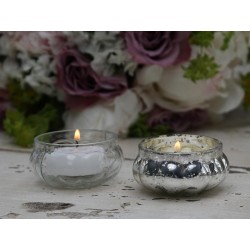 Świecznik Na Tealight Chic Antique Srebrny