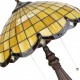 Lampa Stołowa Tiffany Żółta Clayre & Eef