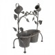 Metalowy Kwietnik/Osłonki Prowansalskie A Clayre & Eef