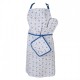 Fartuszek Kuchenny w Niebieskie Kwiatki Clayre & Eef