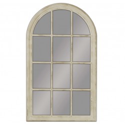 Lustro Prowansalskie Okno Kremowe 1