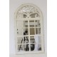 Lustro w Stylu Prowansalskim Okno Beżowe
