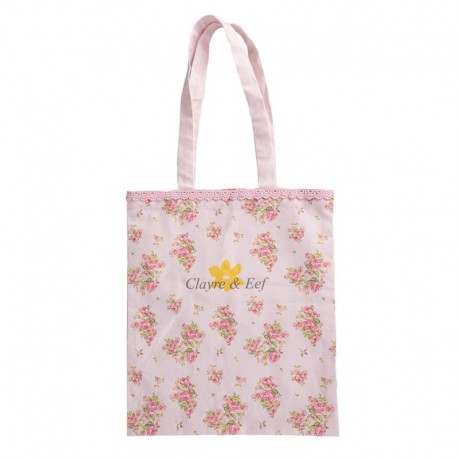 Bawełniana Torebka Prowansalska w Róże Clayre & Eef