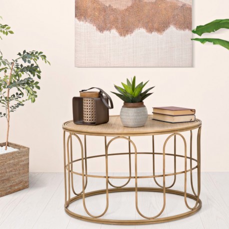 Rattanowa Konsola Boho Samui Mauro Ferretti