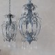 Żyrandol z Kryształkami Vintage Chic D