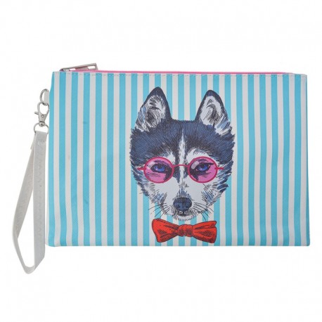 Kosmetyczka w Paski z Psem B Clayre & Eef