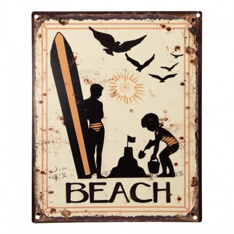 Tabliczka Vintage Beach Clayre & Eef