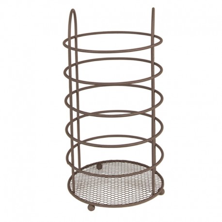 Metalowy Kosz Okrągły/Stojak Na Butelke Clayre & Eef