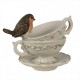 Figurka Ozdobna Ptaszek Na Filiżankach Clayre & Eef