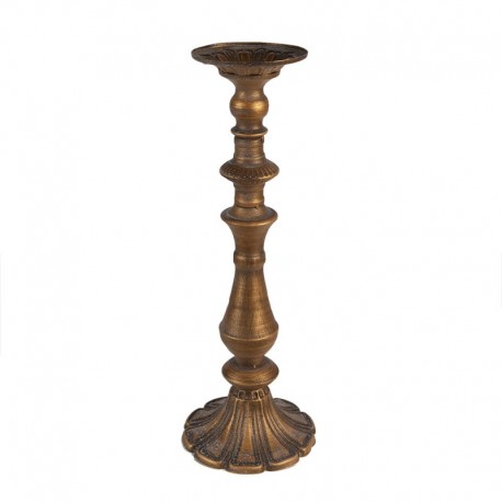 Wysoki Świecznik Metalowy43 cm A Clayre & Eef