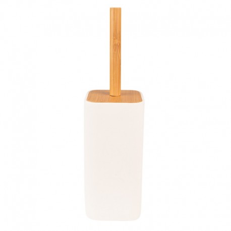 Szczotka Do Toalety Biało-Brązowa Clayre & Eef