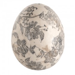 Ceramiczne Jajo w Kwiaty B Clayre & Eef
