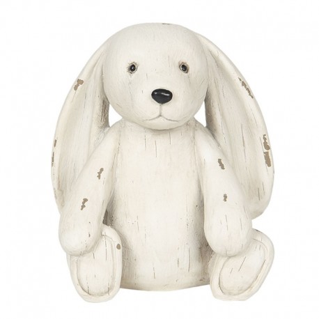 Figurka Psa Kremowa B Clayre & Eef