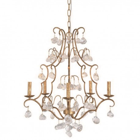 Żyrandol z Kryształkami Blanc Mariclò A