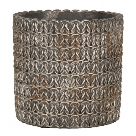 Szara Osłonka Na Doniczkę L Clayre & Eef