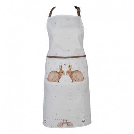 Bawełniany Fartuszek Kuchenny z Królikami Clayre & Eef