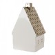 Domek Lampion LED Porcelanowy A Clayre & Eef